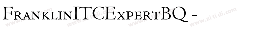 FranklinITCExpertBQ 字体转换